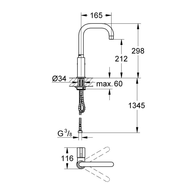GROHE Red etgrebsarmatur