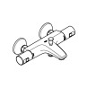 Precision Start termostatarm. til kar ½"