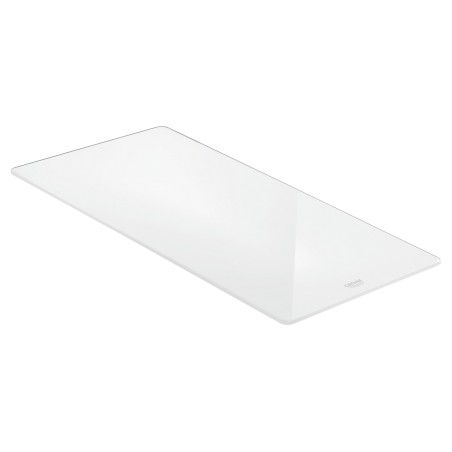 Skærebræt i Glas, Sort 450x240mm