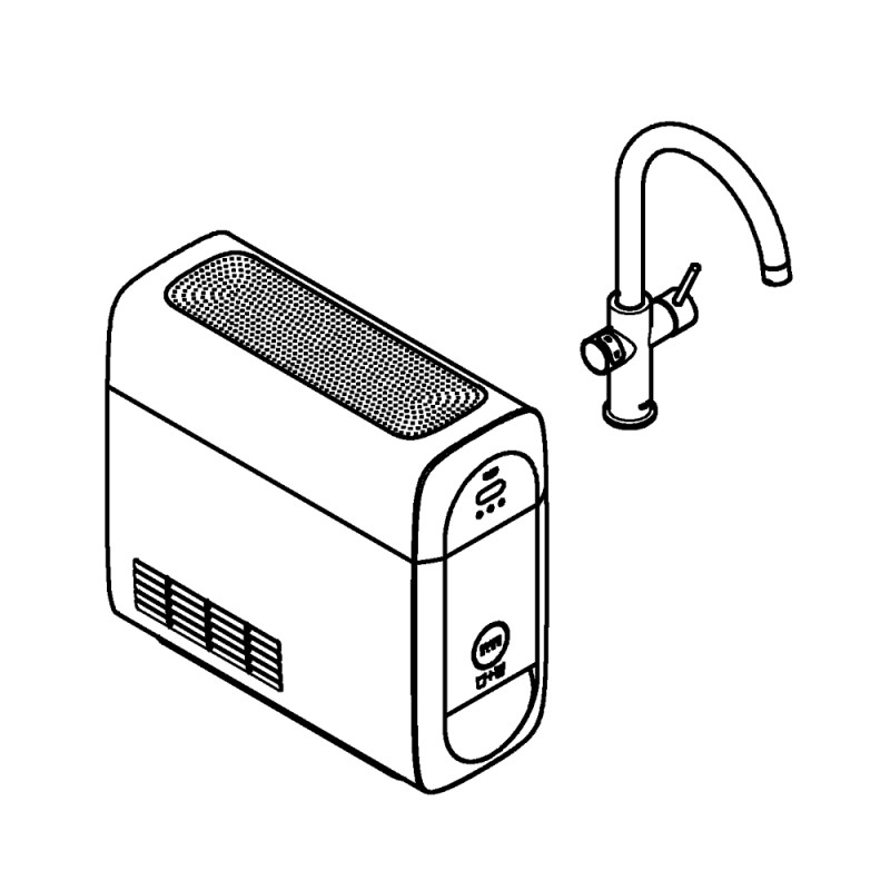 GROHE Blue Home etgreb køkken C-tud EU