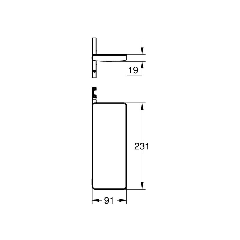 RSH Aqua SC EasyReach hylde