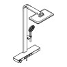 RSH Aqua SmartControl Brusesyst. Firkant