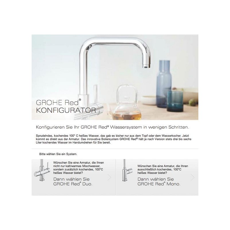 GROHE Red etgrebsarmatur Duo høj tud
